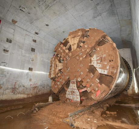 盾構(gòu)消泡劑應用場景圖